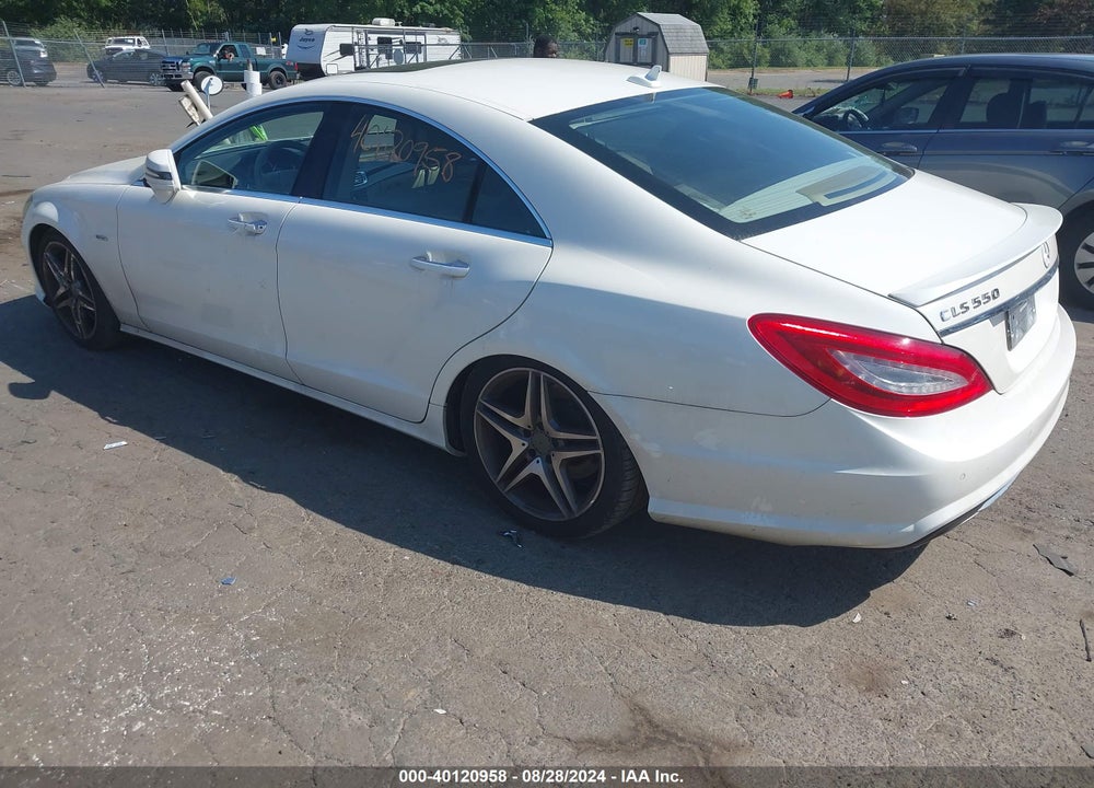 2012 MERCEDES-BENZ CLS 550 4MATIC VIN: WDDLJ9BB1CA052948