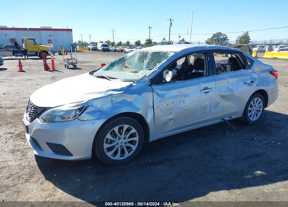 2019 NISSAN SENTRA SV VIN: 3N1AB7AP1KY369366