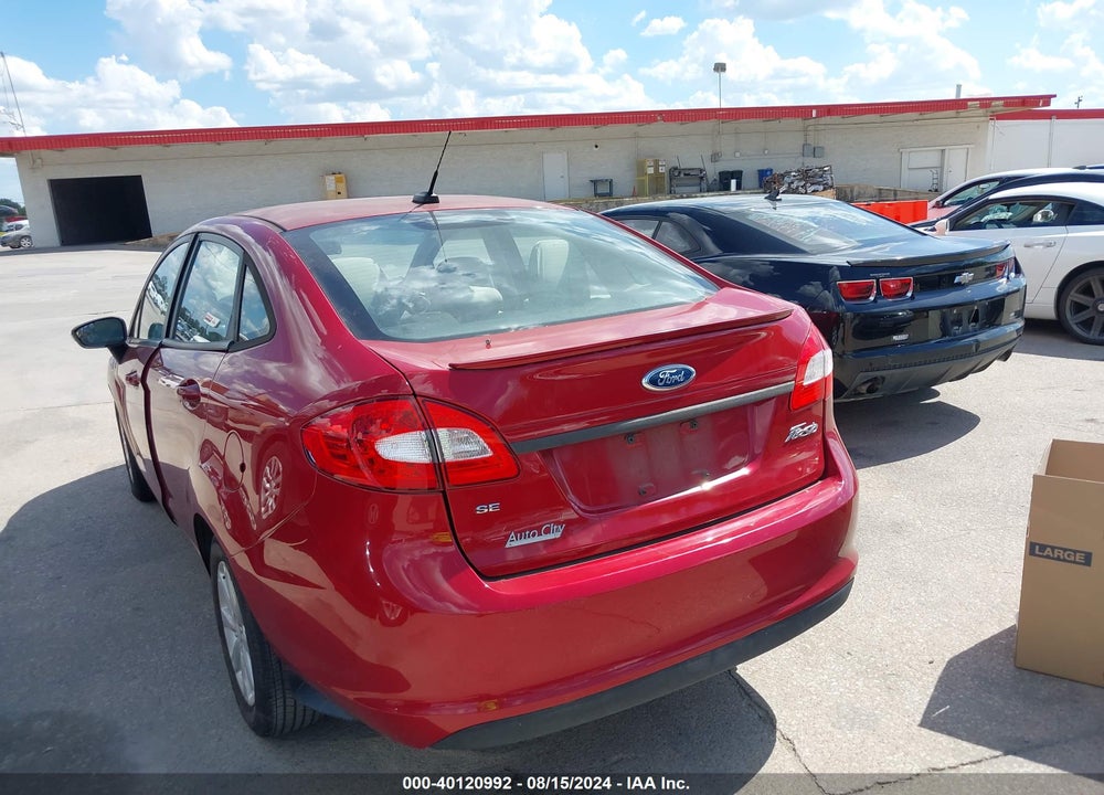 2013 FORD FIESTA SE VIN: 3FADP4BJ3DM153393