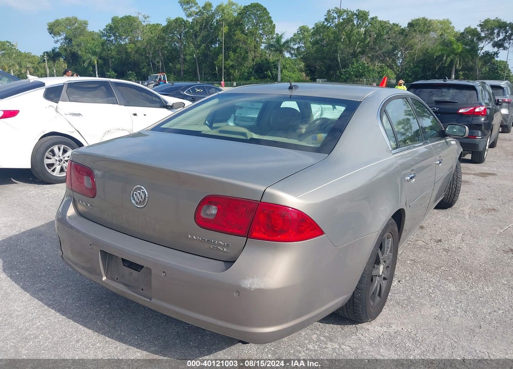 2006 BUICK LUCERNE CXL VIN: 1G4HD57276U160241