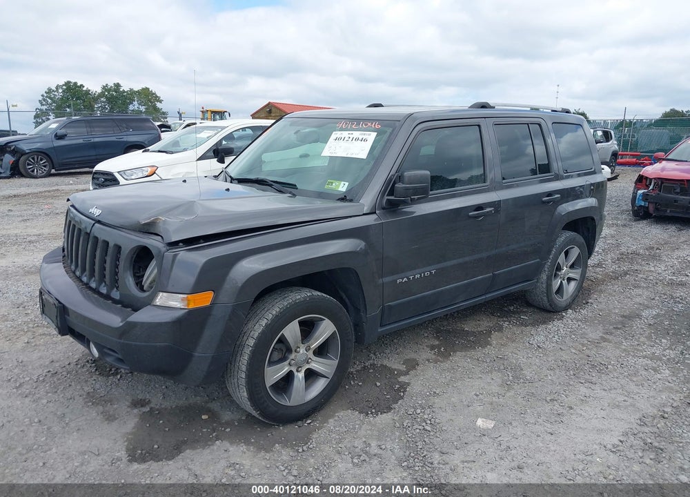 2016 JEEP PATRIOT HIGH ALTITUDE EDITION VIN: 1C4NJRFB4GD697644