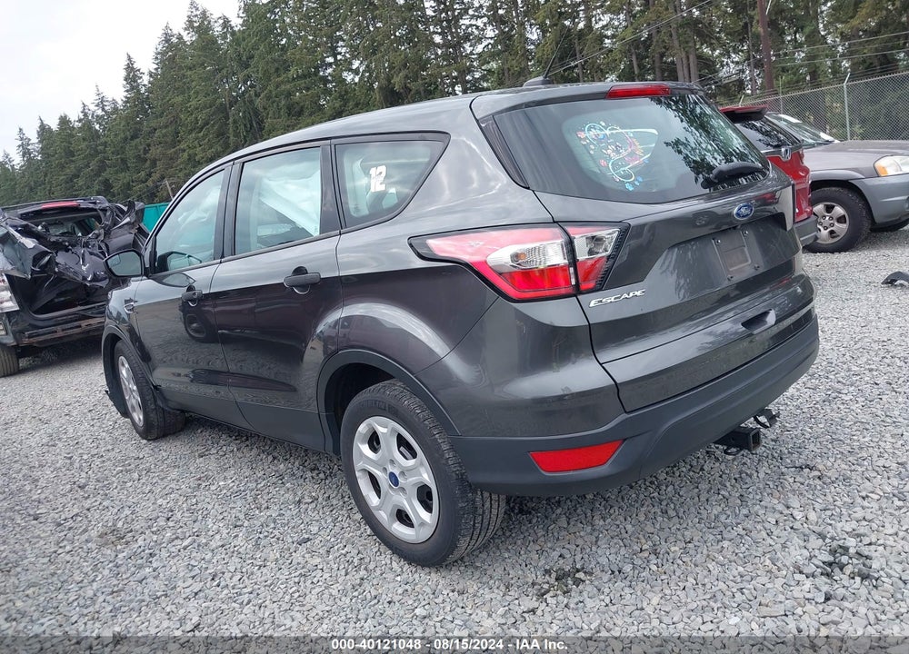 2017 FORD ESCAPE S VIN: 1FMCU0F72HUC51723