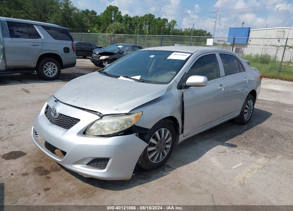 2010 TOYOTA COROLLA LE VIN: 1NXBU4EE8AZ220209