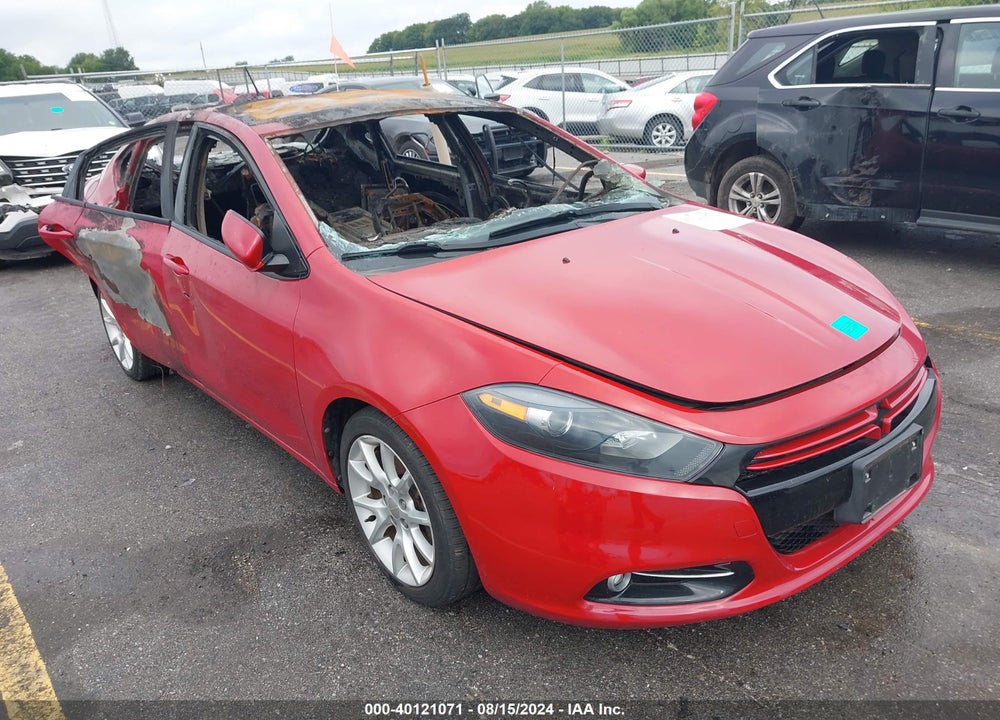 2013 DODGE DART RALLYE VIN: 1C3CDFBH4DD643249