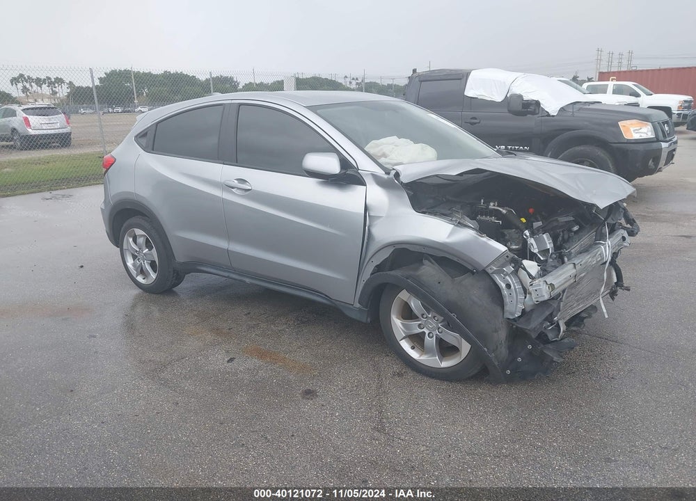 2021 HONDA HR-V 2WD LX VIN: 3CZRU5H38MM705505