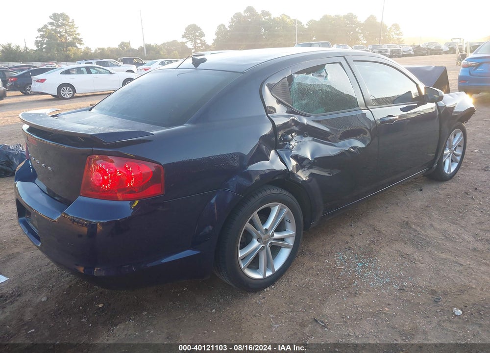 2014 DODGE AVENGER SE VIN: 1C3CDZAB8EN188674