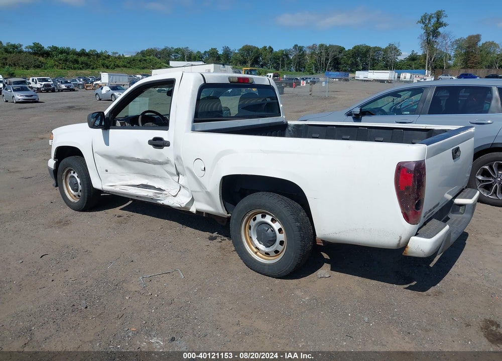 2009 CHEVROLET COLORADO WORK TRUCK VIN: 1GCCS149698109213