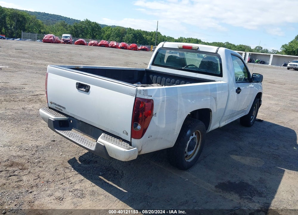 2009 CHEVROLET COLORADO WORK TRUCK VIN: 1GCCS149698109213