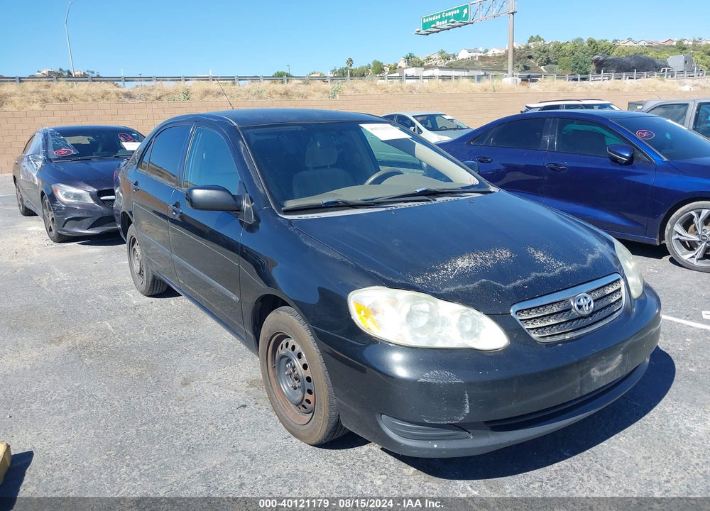 2007 TOYOTA COROLLA CE VIN: JTDBR32E570112876