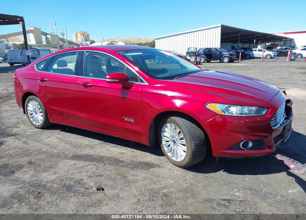 2014 FORD FUSION ENERGI SE LUXURY VIN: 3FA6P0PU5ER164615