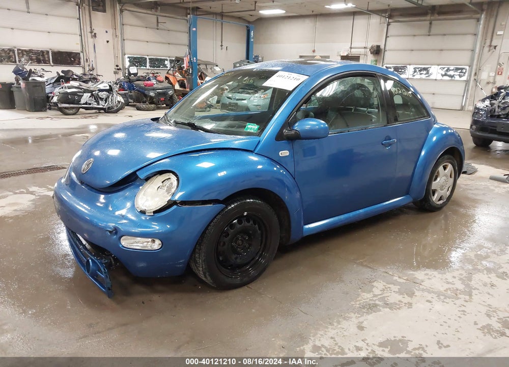 2001 VOLKSWAGEN NEW BEETLE GLX VIN: 3VWDD21CX1M424369