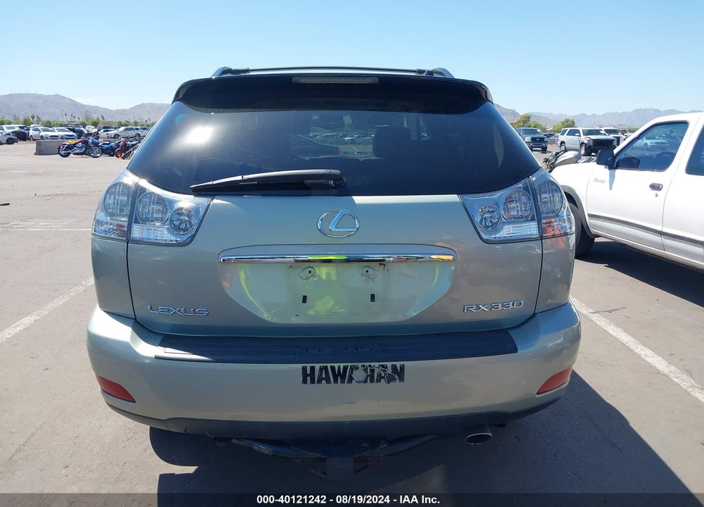 2005 LEXUS RX 330 VIN: 2T2HA31U05C081478