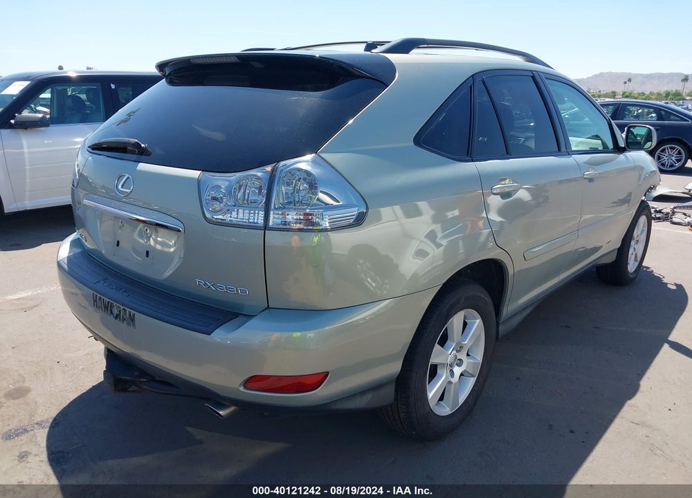 2005 LEXUS RX 330 VIN: 2T2HA31U05C081478