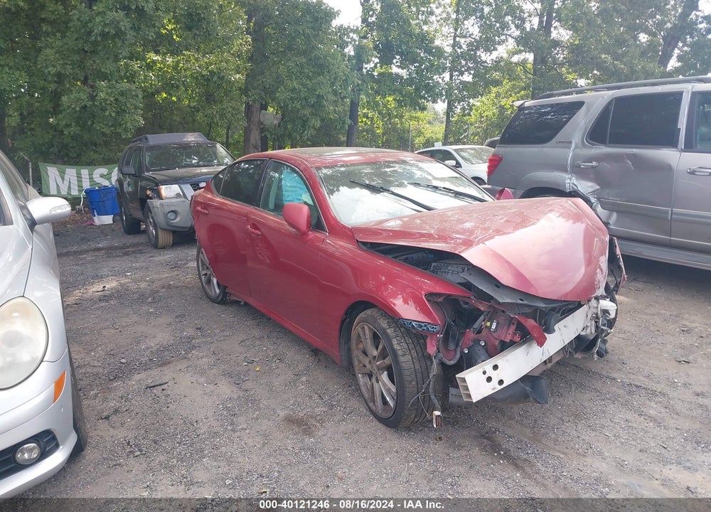 2006 LEXUS IS 250 VIN: JTHBK262362001579