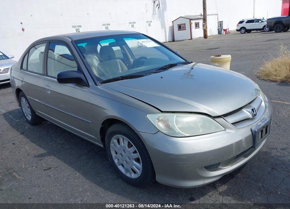 2005 HONDA CIVIC LX VIN: 2HGES166X5H632428