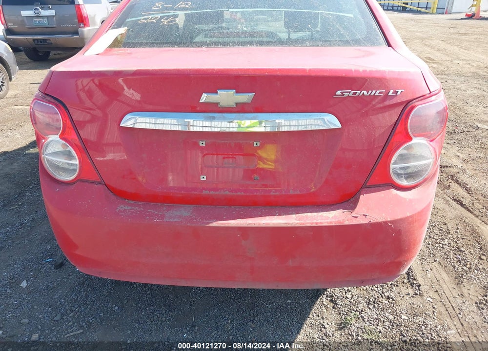 2013 CHEVROLET SONIC LT AUTO VIN: 1G1JC5SG9D4171923
