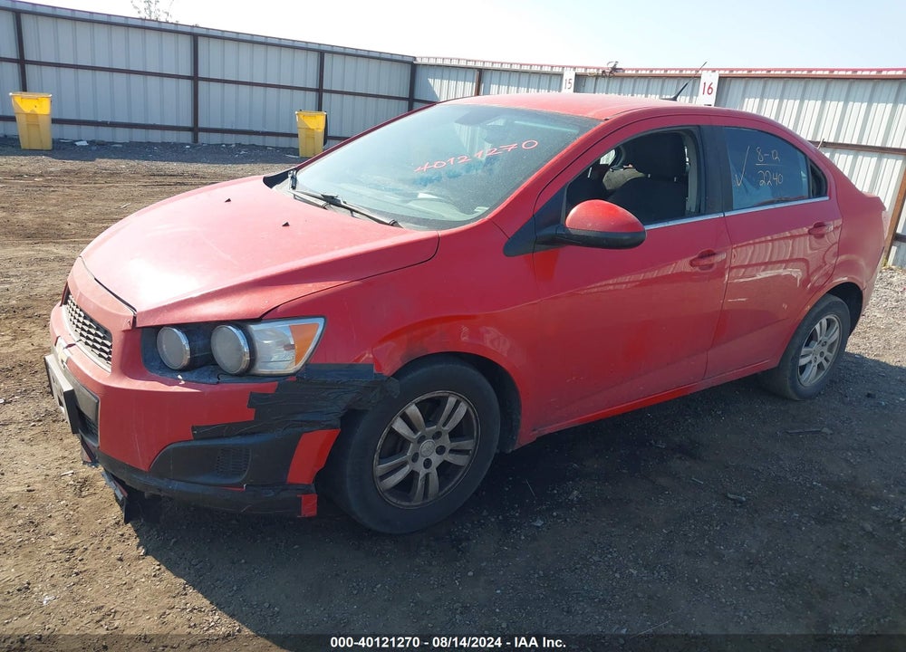 2013 CHEVROLET SONIC LT AUTO VIN: 1G1JC5SG9D4171923