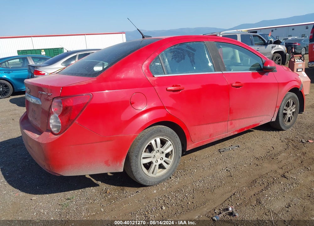 2013 CHEVROLET SONIC LT AUTO VIN: 1G1JC5SG9D4171923