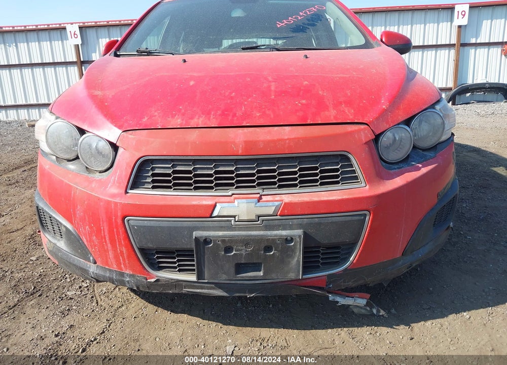 2013 CHEVROLET SONIC LT AUTO VIN: 1G1JC5SG9D4171923