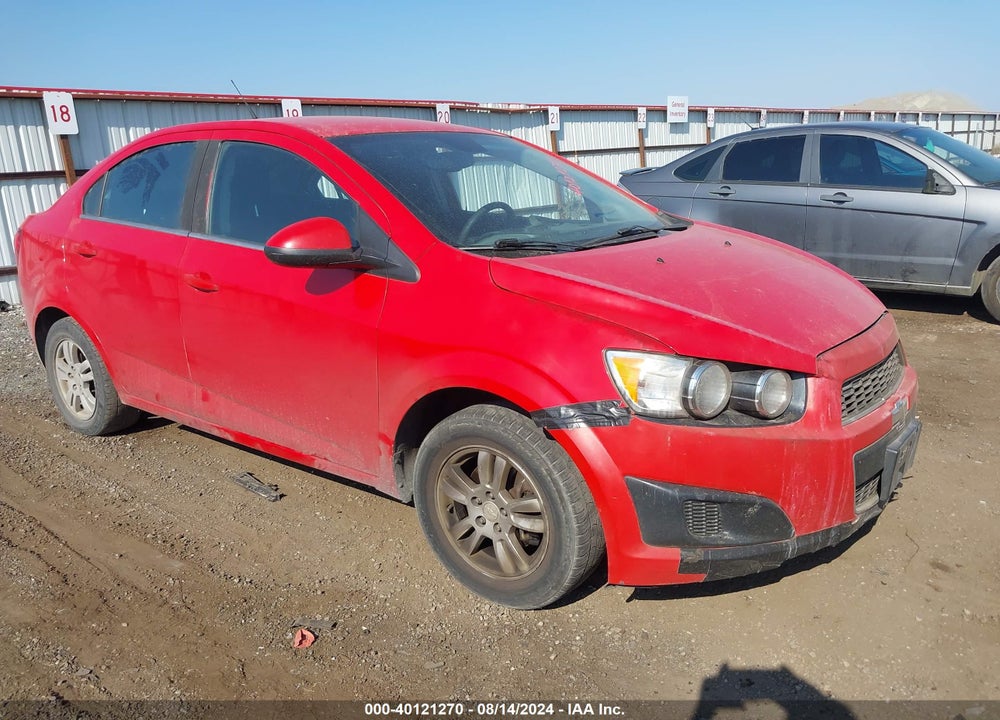 2013 CHEVROLET SONIC LT AUTO VIN: 1G1JC5SG9D4171923