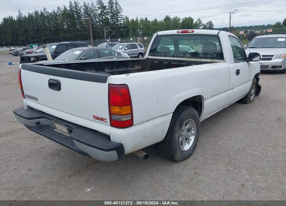 2003 GMC SIERRA 1500 WORK TRUCK VIN: 1GTEC14X23Z268106