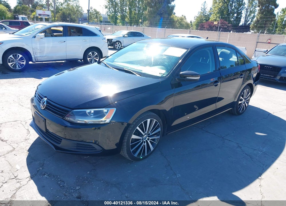 2014 VOLKSWAGEN JETTA 1.8T SE VIN: 3VWD17AJ7EM410990