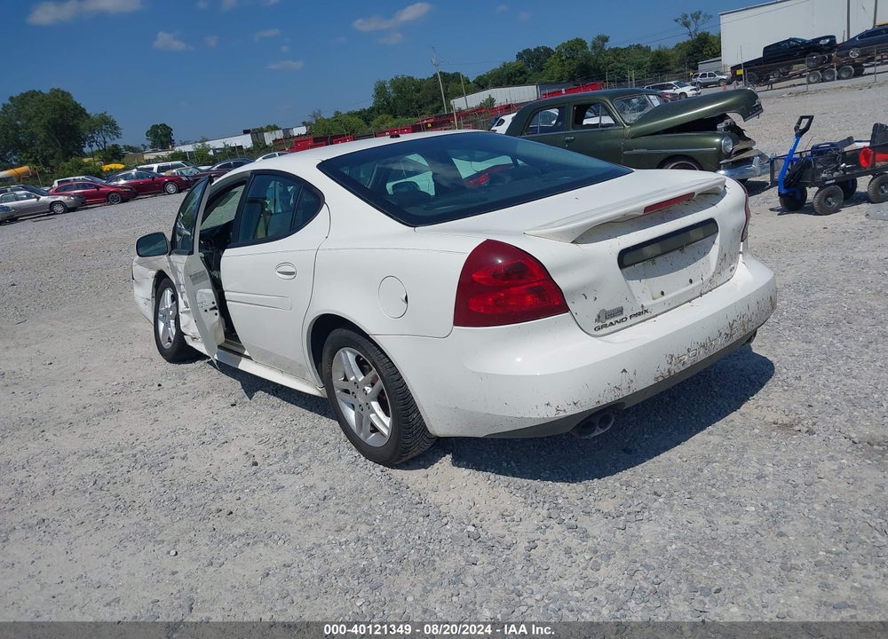 2007 PONTIAC GRAND PRIX GT VIN: 2G2WR554371238016