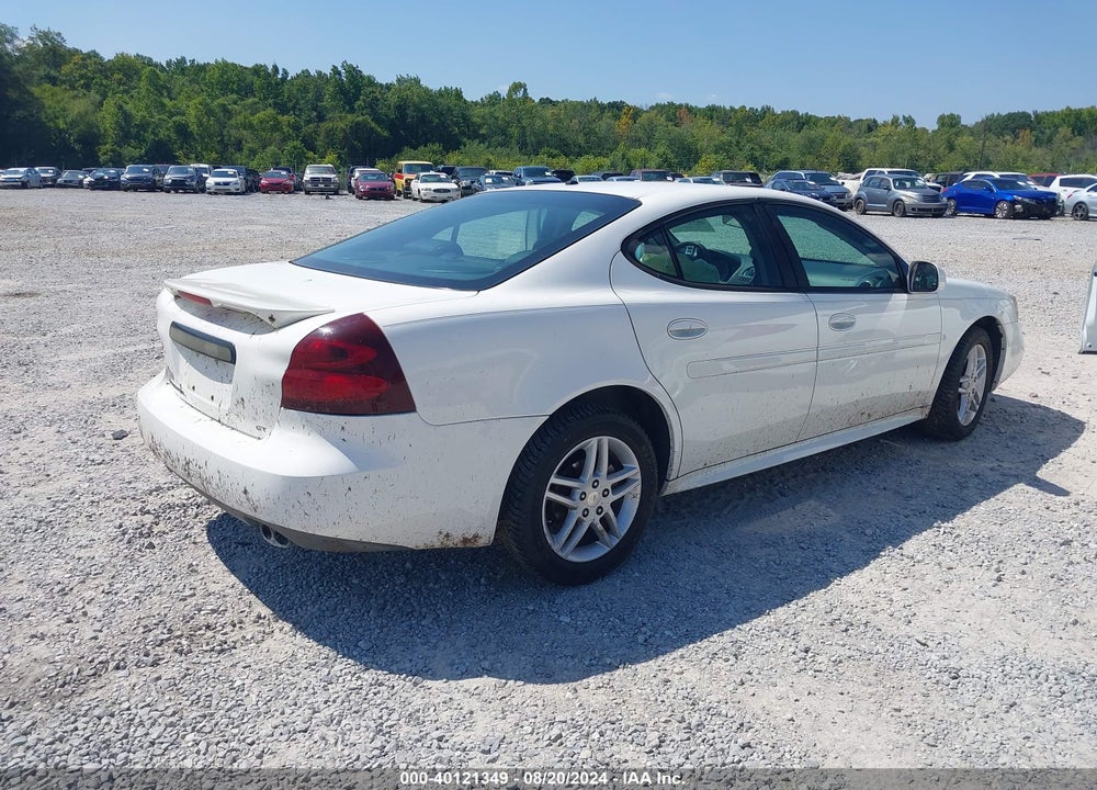 2007 PONTIAC GRAND PRIX GT VIN: 2G2WR554371238016