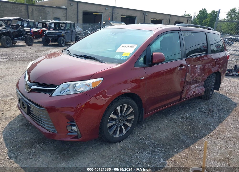 2019 TOYOTA SIENNA XLE VIN: 5TDDZ3DC4KS221839