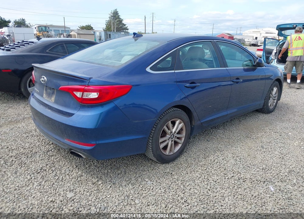 2016 HYUNDAI SONATA SE VIN: 5NPE24AFXGH285796