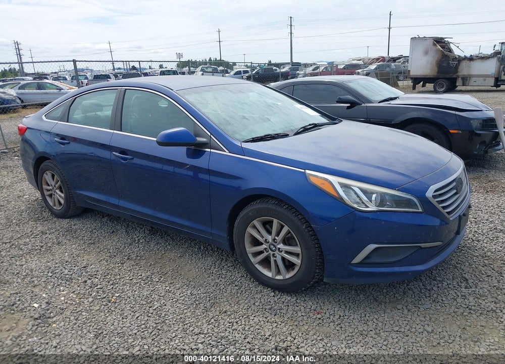 2016 HYUNDAI SONATA SE VIN: 5NPE24AFXGH285796
