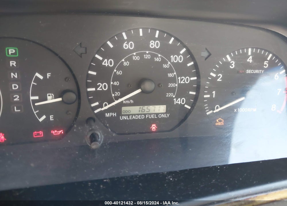 1999 TOYOTA CAMRY XLE V6 VIN: JT2BF28K8X0204234