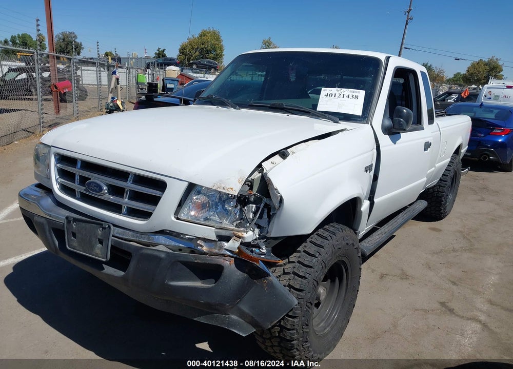 2002 FORD RANGER EDGE/TREMOR/XLT VIN: 1FTYR44U02PA78124
