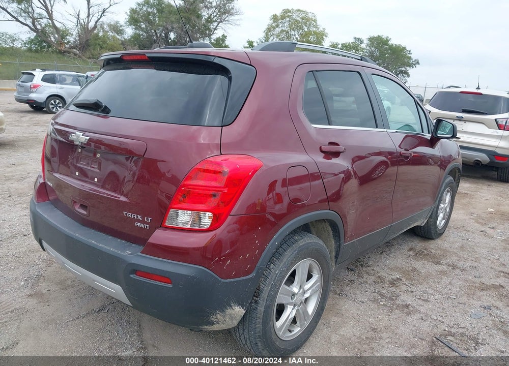 2016 CHEVROLET TRAX LT VIN: 3GNCJPSB0GL143004