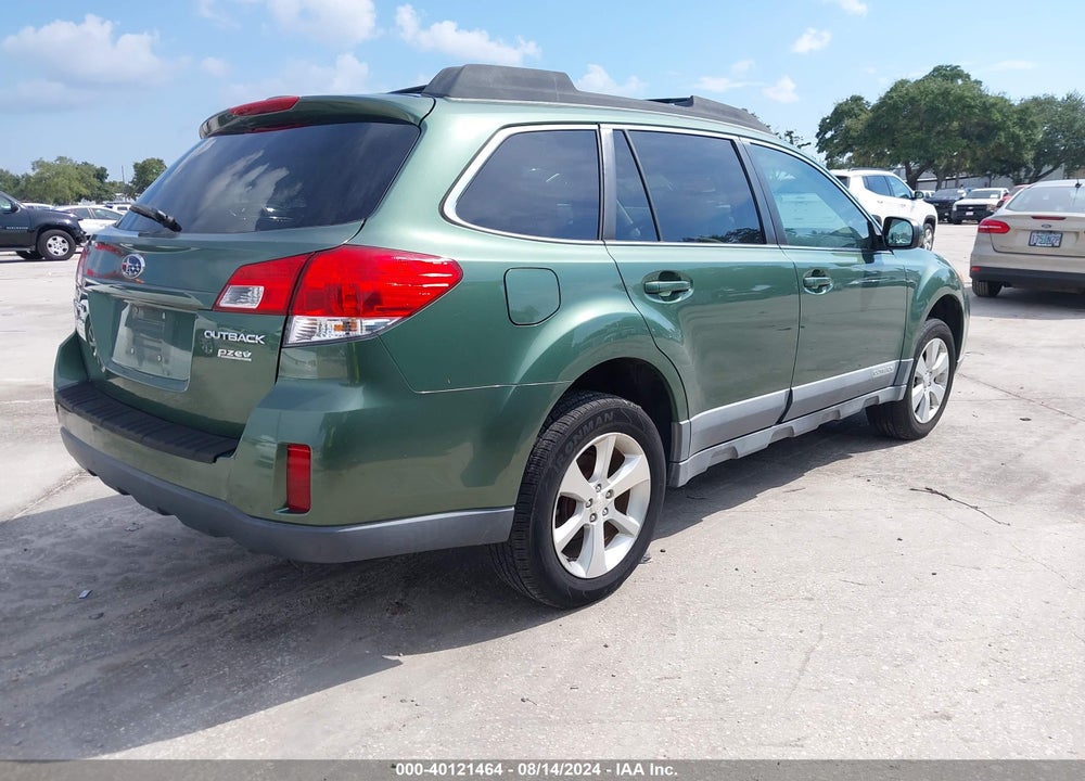 2011 SUBARU OUTBACK 2.5I PREMIUM VIN: 4S4BRBCC5B3361379