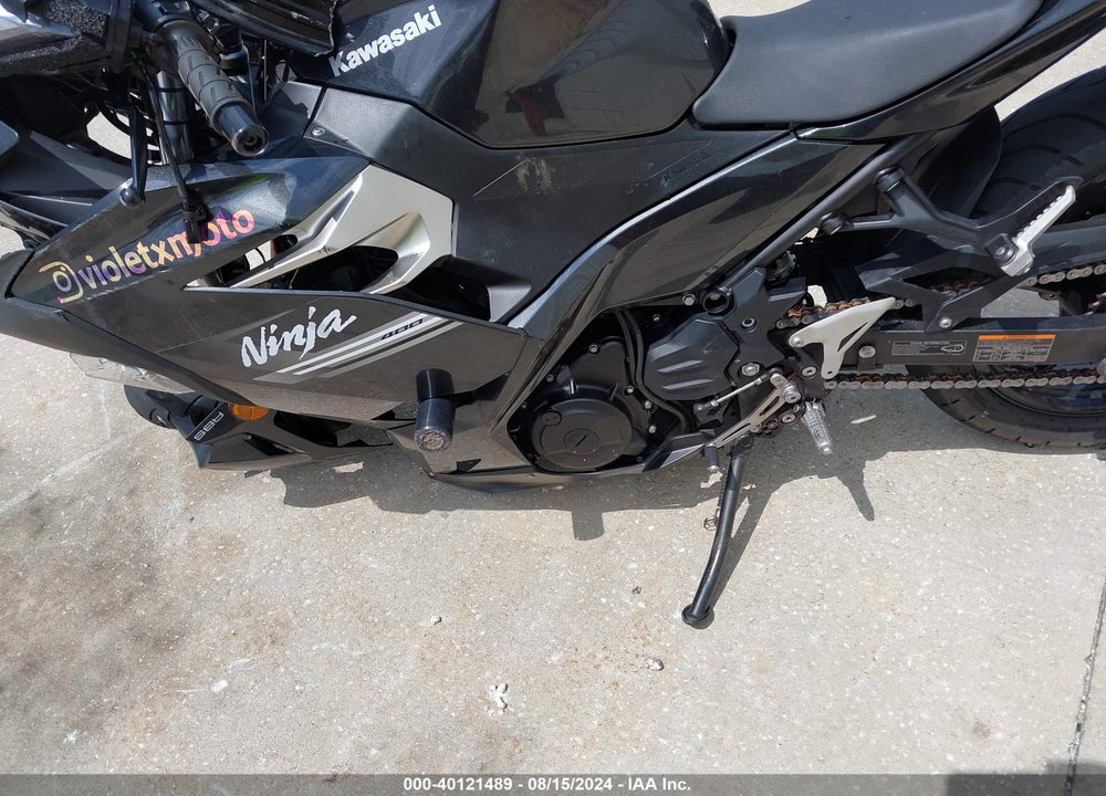 2022 KAWASAKI EX400 VIN: JKAEXKG15NDAG6323