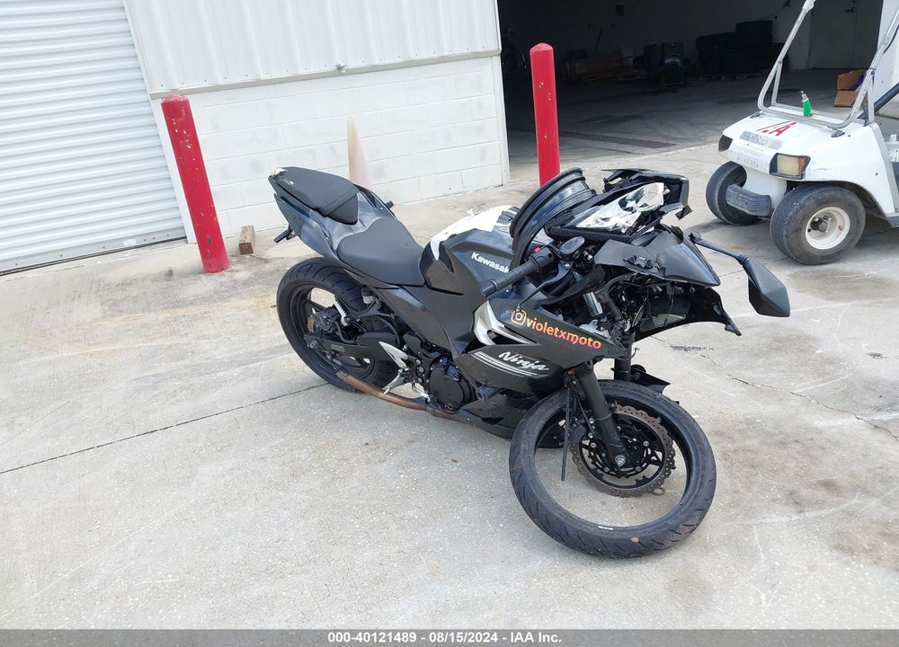 2022 KAWASAKI EX400 VIN: JKAEXKG15NDAG6323