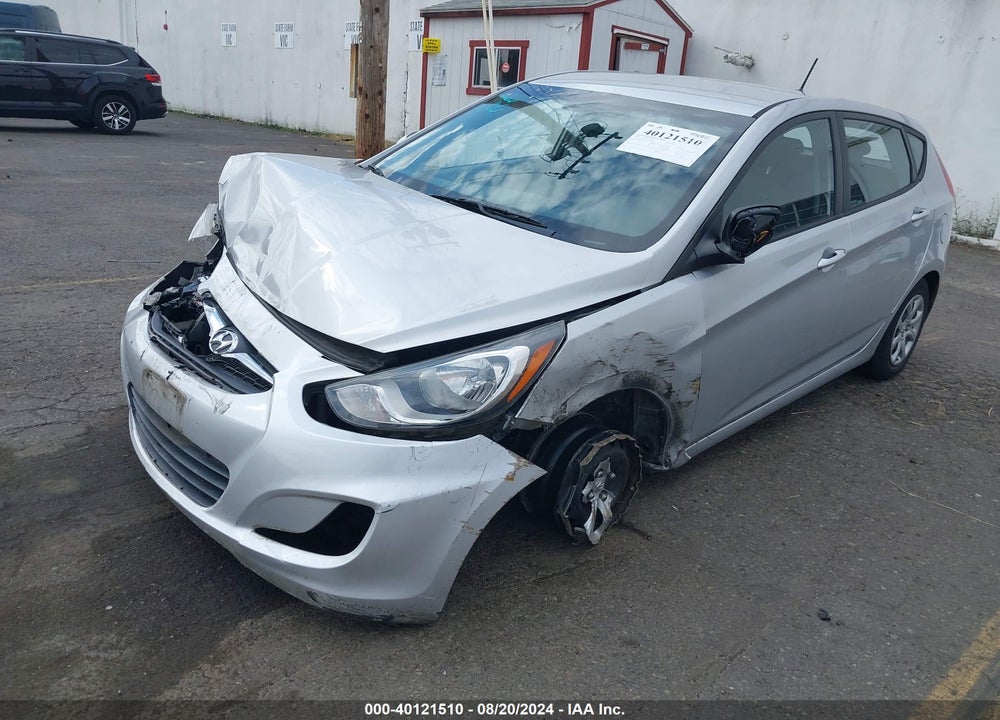 2014 HYUNDAI ACCENT GS VIN: KMHCT5AE3EU173728