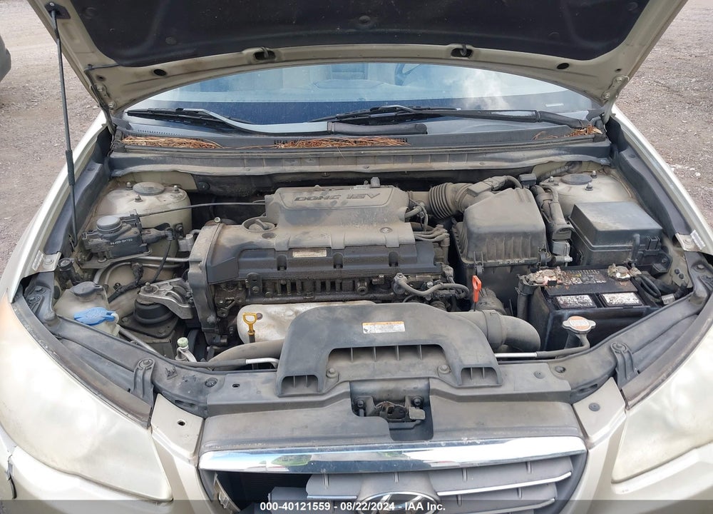 2008 HYUNDAI ELANTRA VIN: KMHDU46D58U421705
