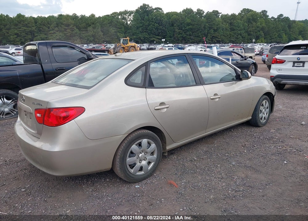 2008 HYUNDAI ELANTRA VIN: KMHDU46D58U421705