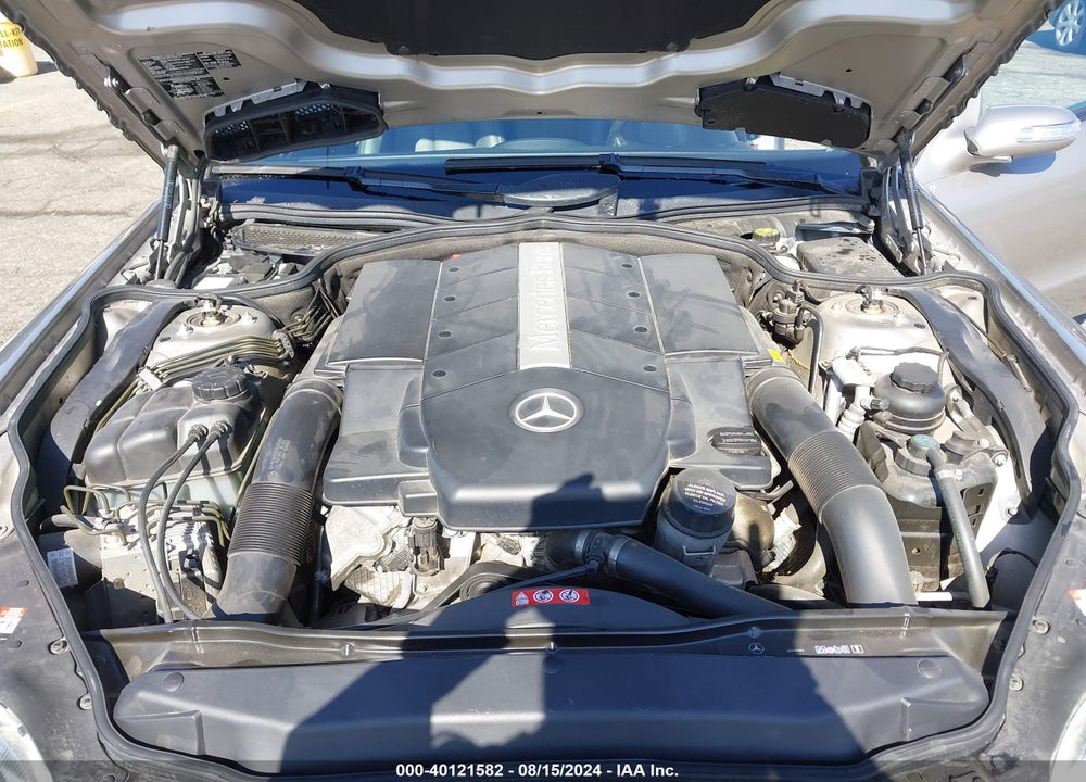 2005 MERCEDES-BENZ SL 500 VIN: WDBSK75F15F101821
