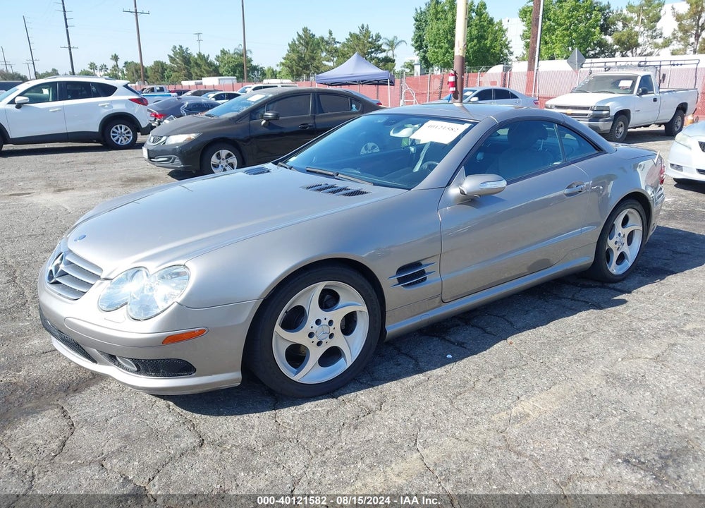 2005 MERCEDES-BENZ SL 500 VIN: WDBSK75F15F101821