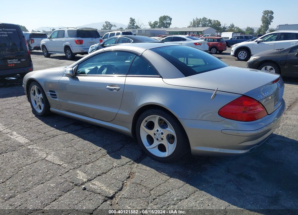 2005 MERCEDES-BENZ SL 500 VIN: WDBSK75F15F101821