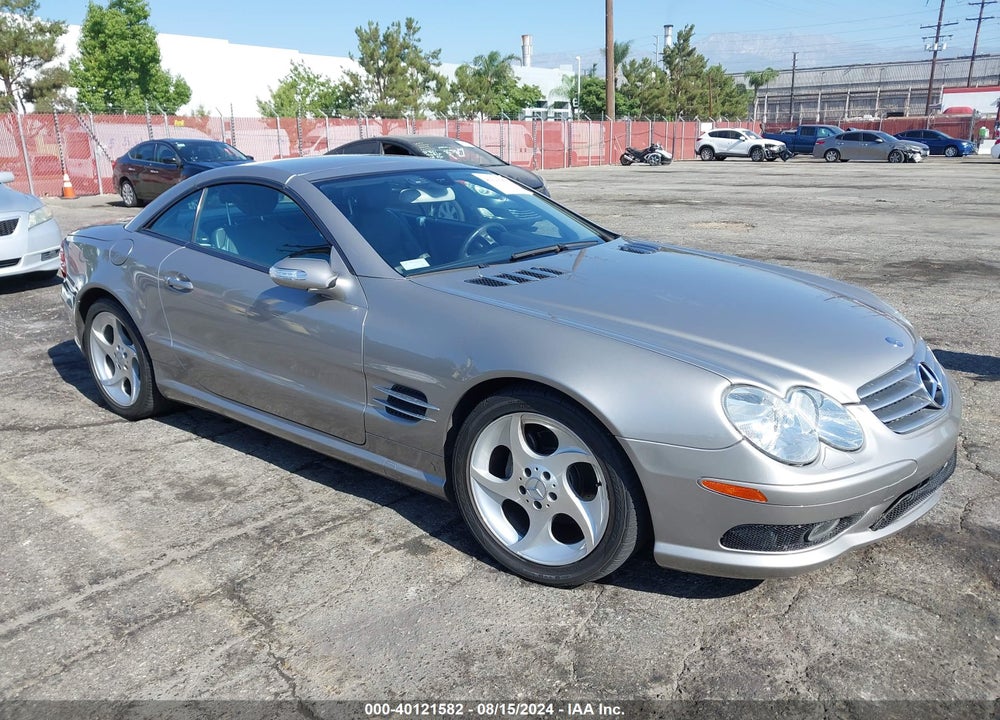 2005 MERCEDES-BENZ SL 500 VIN: WDBSK75F15F101821