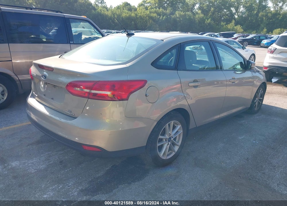 2016 FORD FOCUS VIN: 1FADP3F2XGL281729