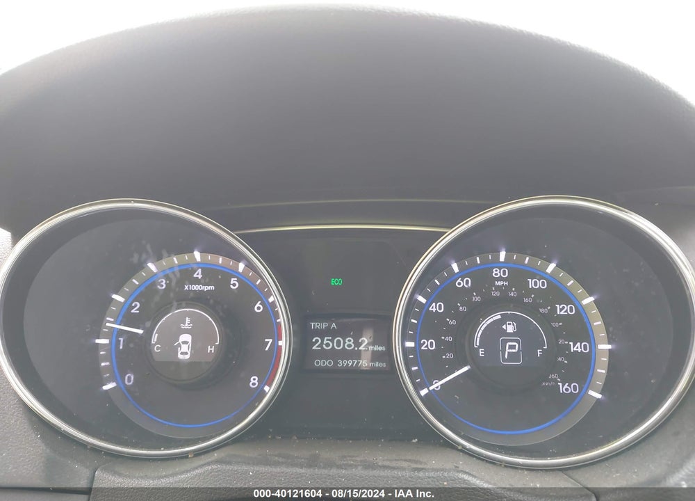 2013 HYUNDAI SONATA GLS VIN: 5NPEB4AC9DH601531