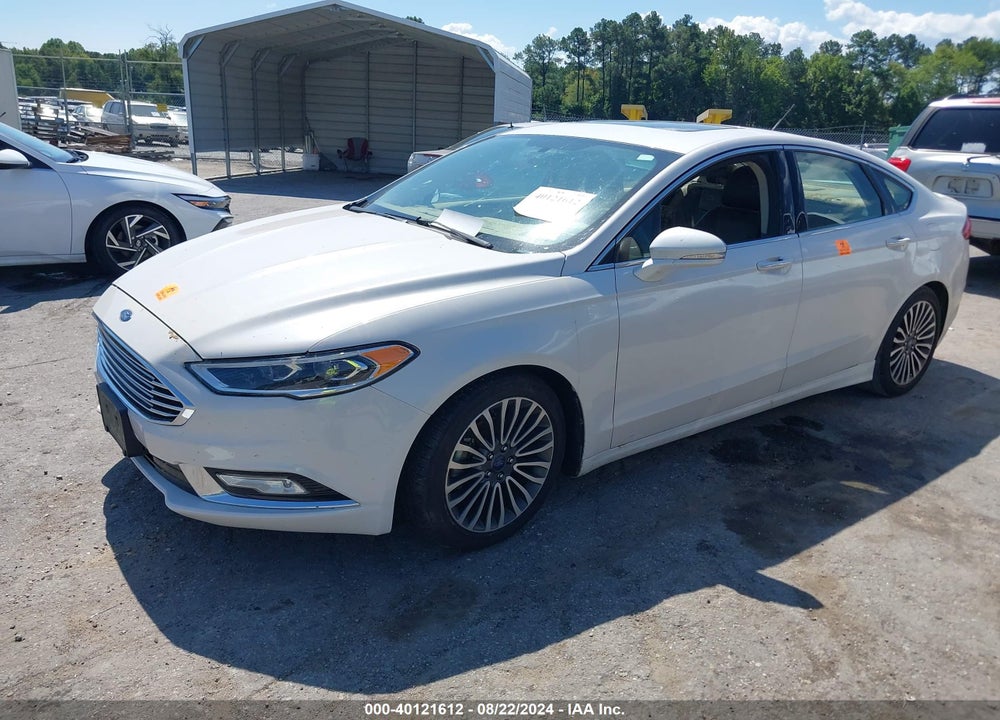 2017 FORD FUSION TITANIUM VIN: 3FA6P0K99HR118289