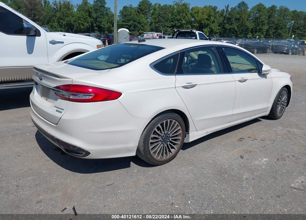 2017 FORD FUSION TITANIUM VIN: 3FA6P0K99HR118289