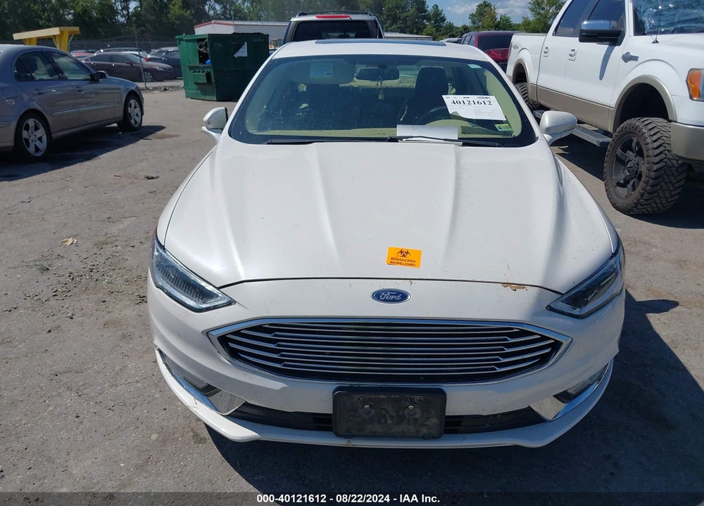 2017 FORD FUSION TITANIUM VIN: 3FA6P0K99HR118289
