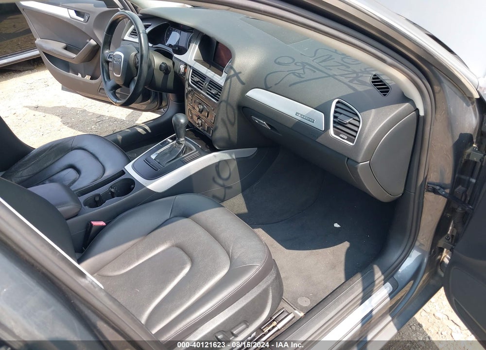 2012 AUDI A4 2.0T PREMIUM VIN: WAUBFAFL8CN003974